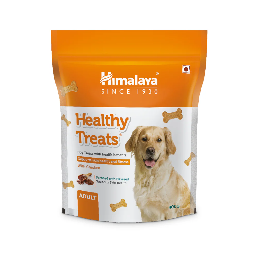 Himalaya Healthy Chicken and Henlo Chicken Pops Dog Treats Combo - Runbopad