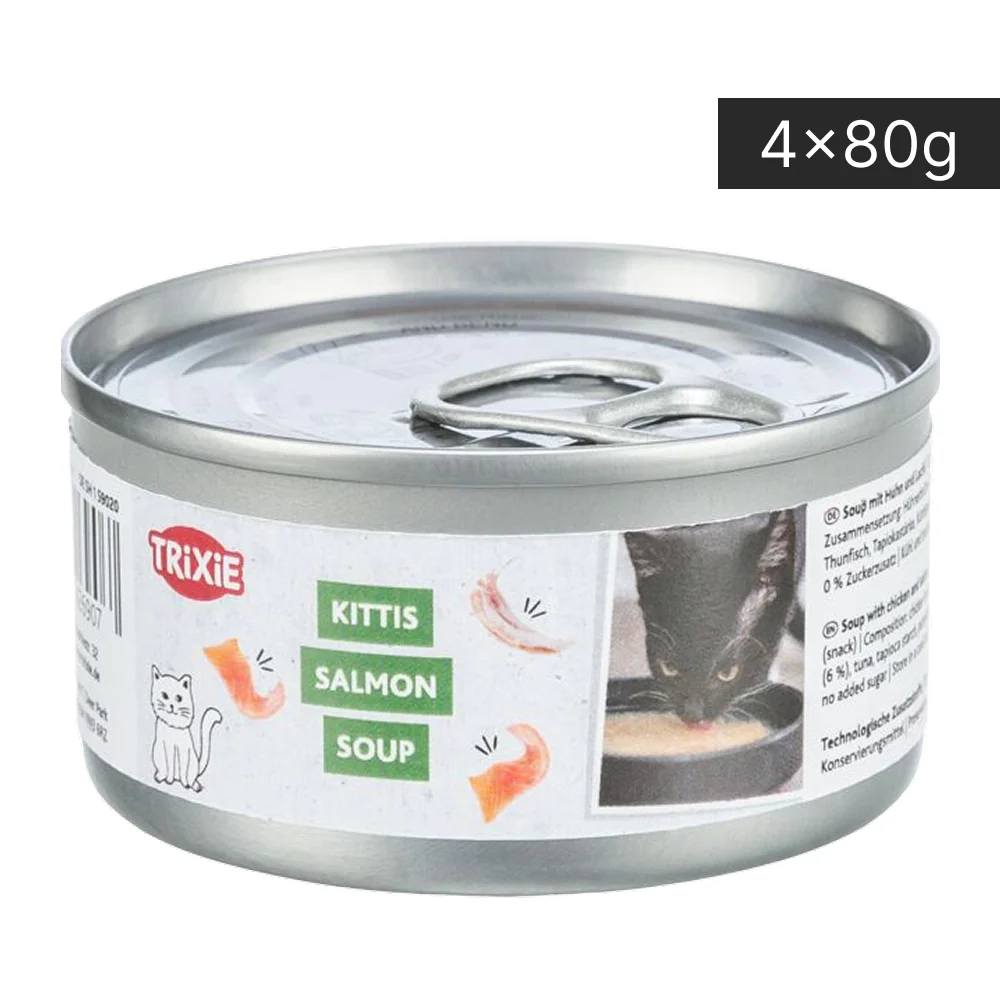 Trixie Kitts Salmon Soup for Cats - Runbopad