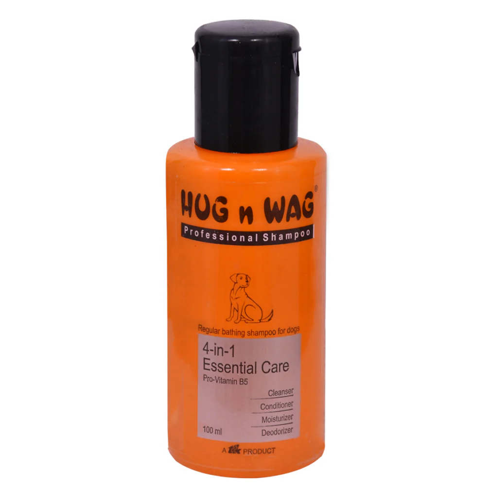 Ttk Hug n Wag Professional 4 in 1 Essential Care Shampoo with Pro Vitamin B5 for Dogs - Runbopad