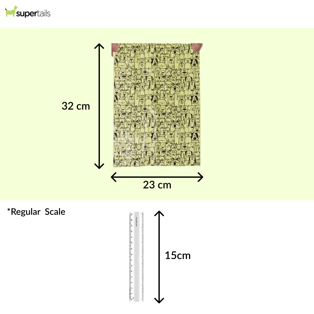 Fofos Plush Bear Poop Bags for Dogs and Cats - Runbopad