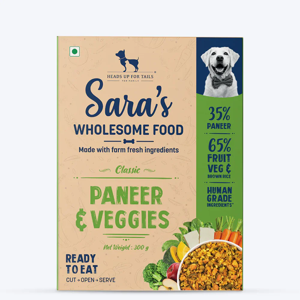 HUFT Sara's Wholesome Classic Chicken and Brown Rice and Paneer and Veggies Dog Wet Food Combo - Runbopad
