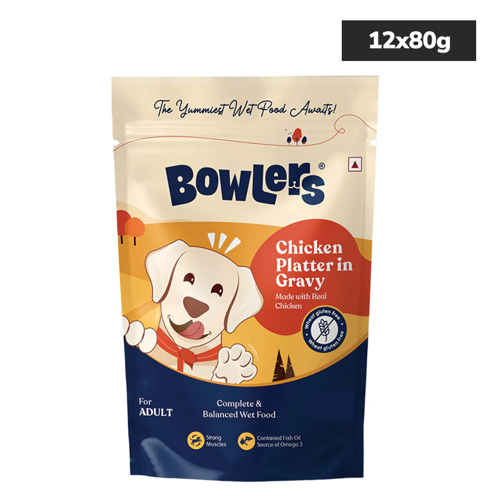 Bowlers Chicken Recipe in Gravy Dog Wet Food - Runbopad