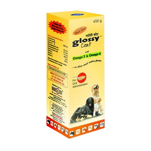 Venkys Glossycoat Omega 3 + Omega 6 for Dogs - Runbopad
