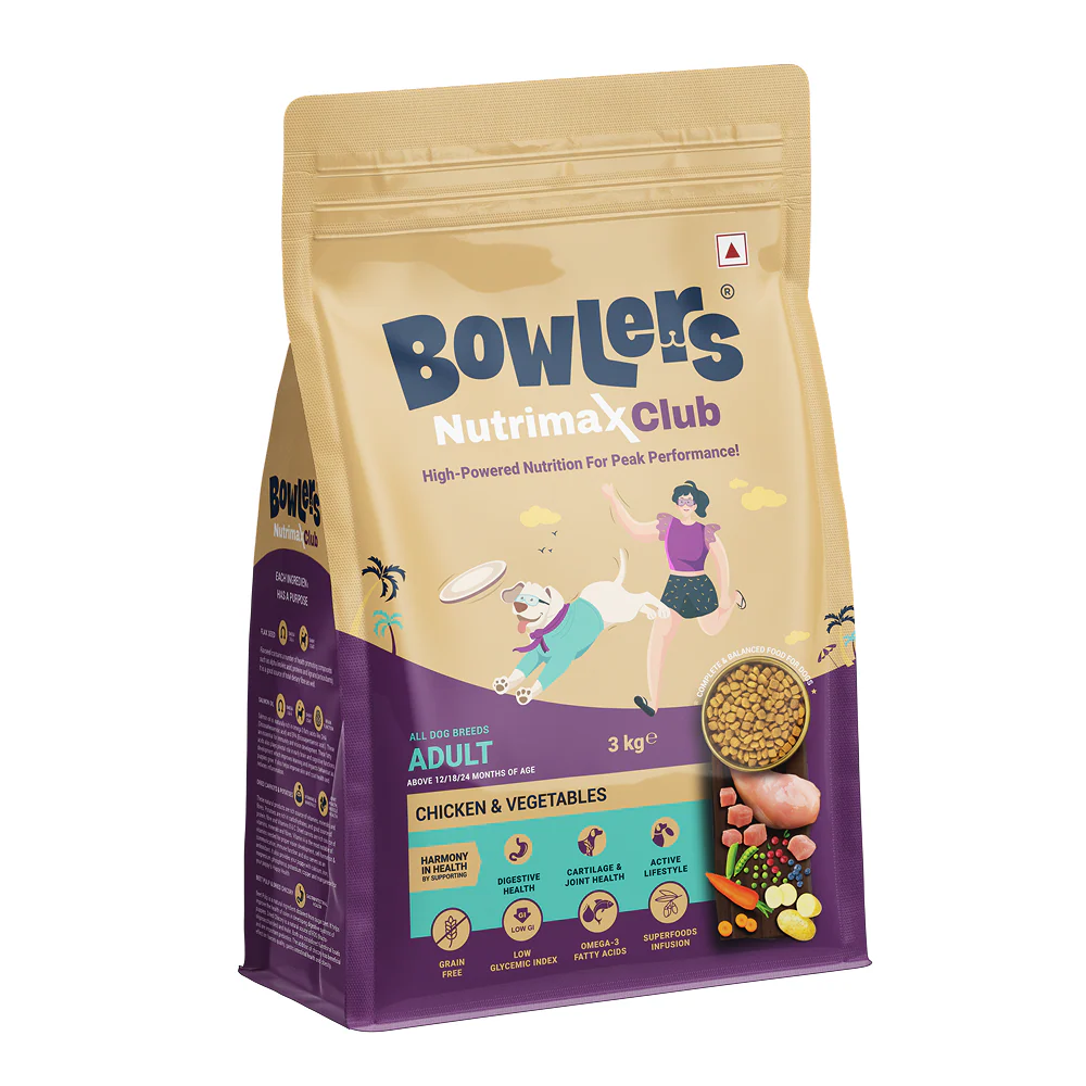 Bowlers Nutrimax Club Adult Dog Dry Food - Runbopad